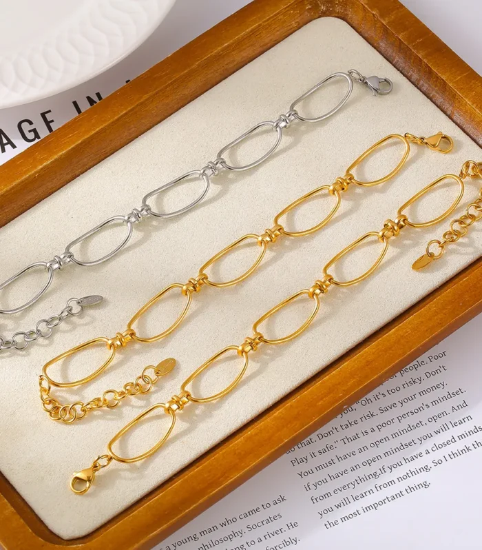 Titanium Steel Chain Bracelet