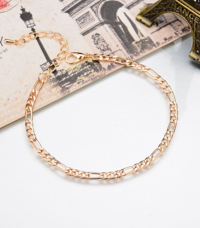 Arrivals Charm Foot Jewelry Simple Chains Of Gold Metal Leaves Leg Chain & Gold Anklet Designs