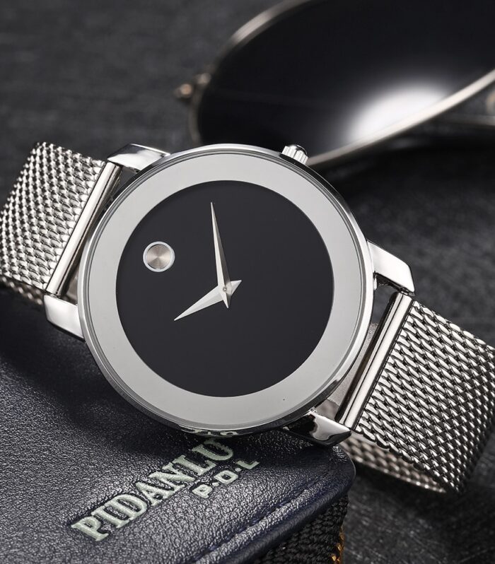 Clearance MISSFOX  2446 Unique Design Minimalist Watch Men Novel Stylish Male Watches Fashion Sports Quartz Wrist Watch For Men Women