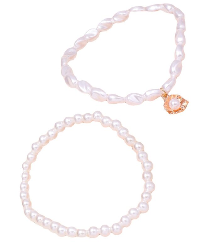 Pearl jewelry shell pendant anklet