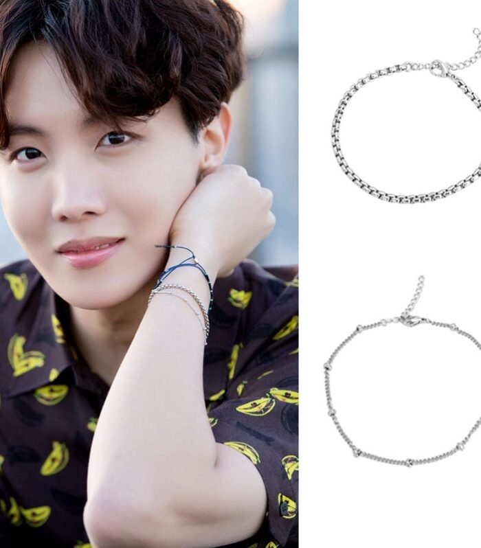 Bulletproof Youth League Zheng Haoxi Same Bracelet Men And Women Harajuku All-Match Stainless Steel Bracelet Bracelet