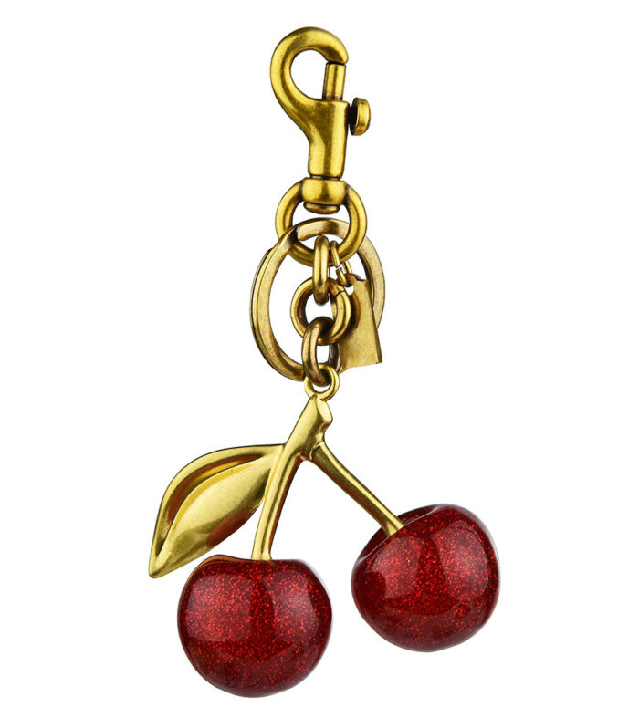 Cherry keychain bag pendant accessory exquisite charm