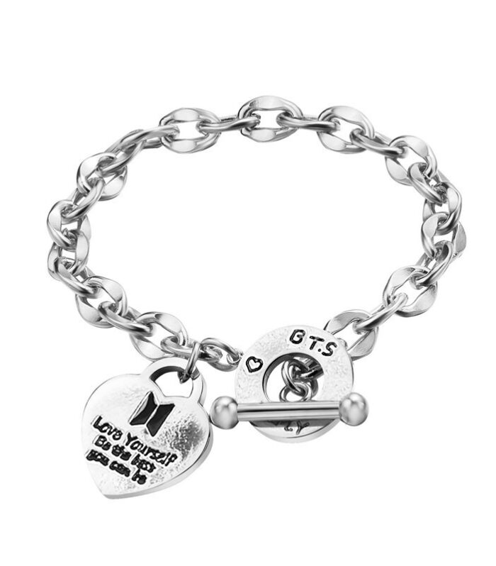 Bulletproof Youth League Bracelet A.R.M.Y Fans Should Support The Same Korean Version Of The Bracelet Student Female Bracelet Anklet Jewelry