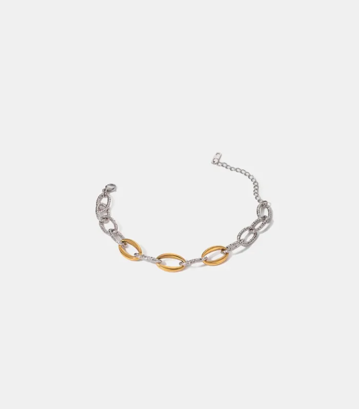 18K Gold-Plated Stainless Steel Bracelet