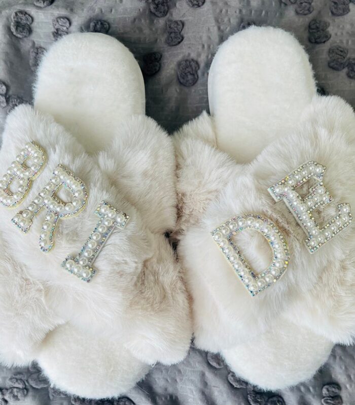 Bride to Be Slippers fall winter Bridal Shower future Mrs Wedding Engagement Honeymoon trip Bachelorette Party decoration Gift