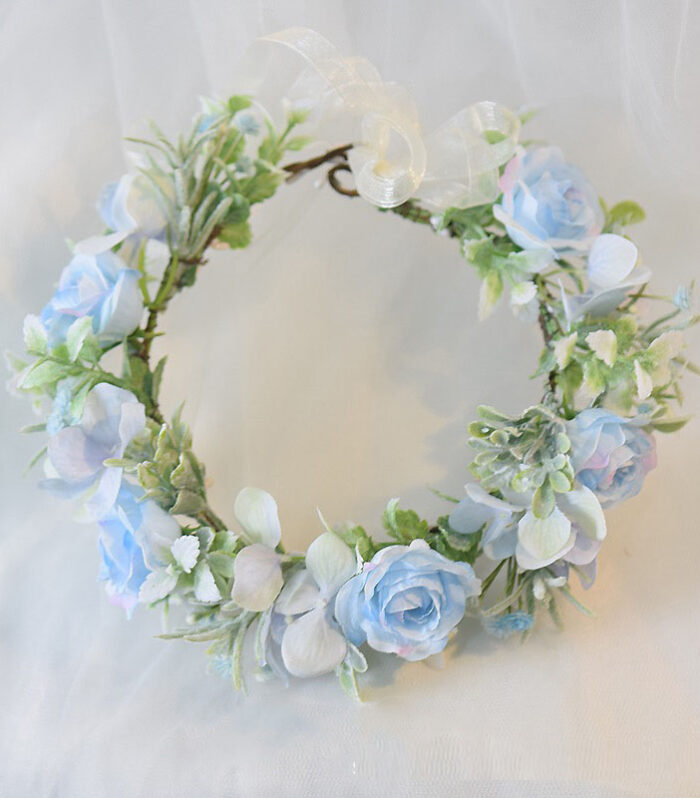 Mori Flower Bridal headdress garland modeling headdress photo wedding dress hair accessories Bridesmaid accessories holiday head