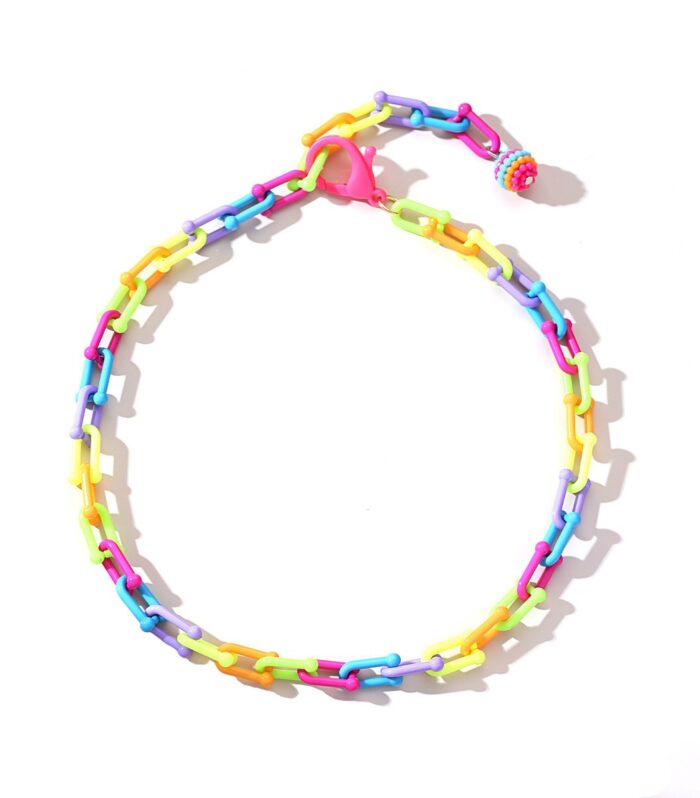 Handmade chain splicing anklet