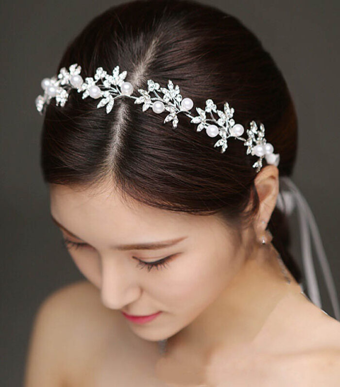 Bridal Jewelry, Alloy Rhinestones, Wedding Hair Accessories, Headbands, European and American Wedding Dresses, Headdress Accesso