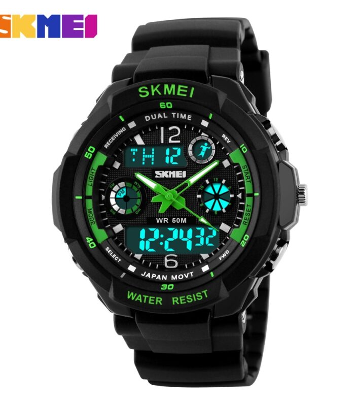 Skmei  1060 New S Shock Fashion Men Sports Watches Skmei Analog Quartz Digital Watch Multifunctional Military Watch Men Relogio Masculino