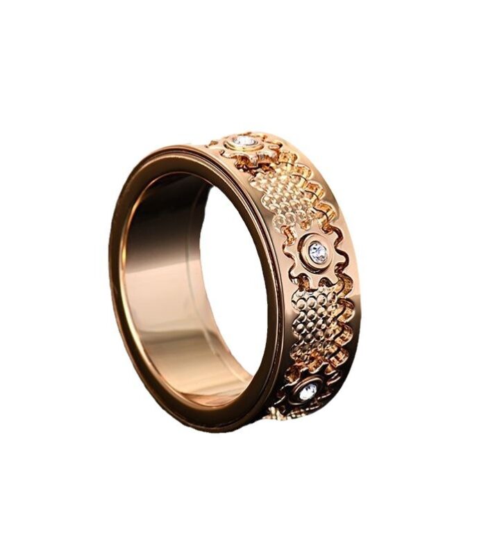 Adjustable Stress Relief Lucky Charm Finger Ring , Personality Design, Thumb Ring
